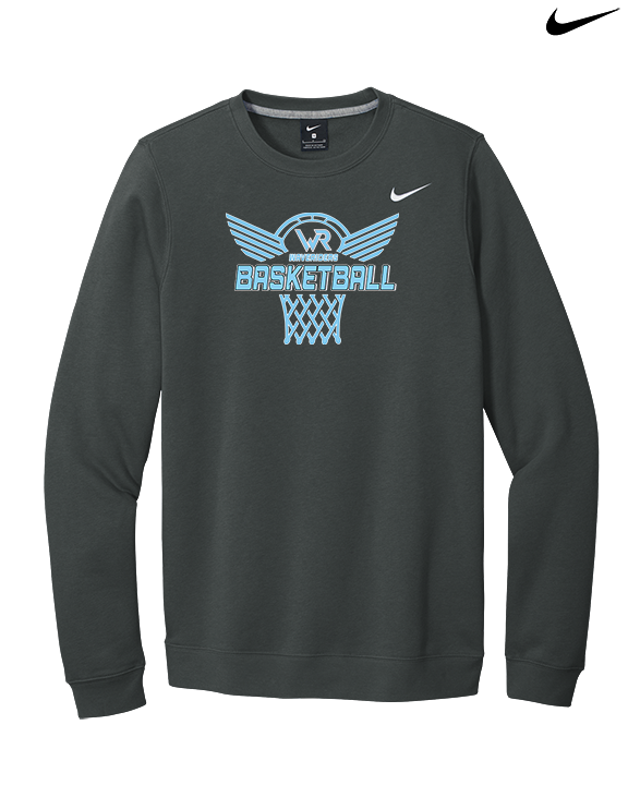 Kealakehe HS Boys Basketball Nothing But Net - Mens Nike Crewneck