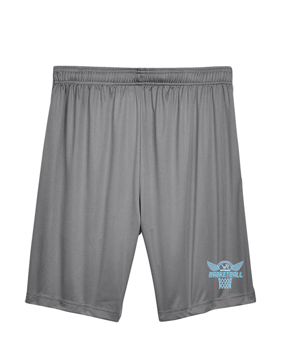Kealakehe HS Boys Basketball Nothing But Net - Mens Training Shorts with Pockets