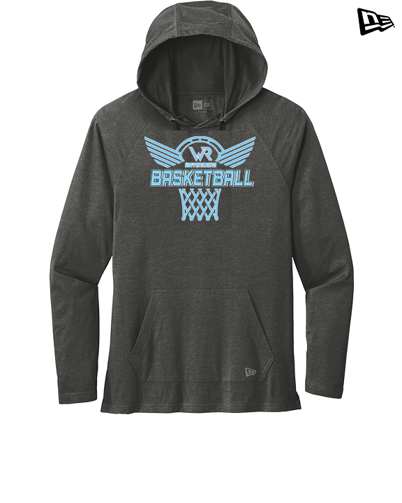 Kealakehe HS Boys Basketball Nothing But Net - New Era Tri-Blend Hoodie