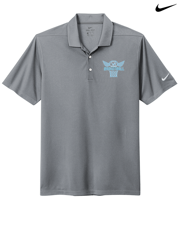Kealakehe HS Boys Basketball Nothing But Net - Nike Polo