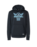 Kealakehe HS Boys Basketball Nothing But Net - Oakley Performance Hoodie