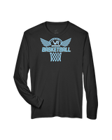 Kealakehe HS Boys Basketball Nothing But Net - Performance Longsleeve