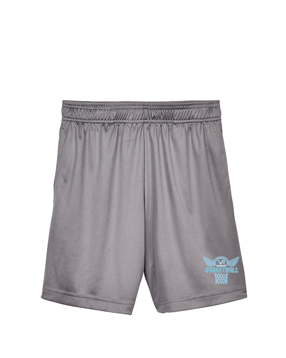 Kealakehe HS Boys Basketball Nothing But Net - Youth Training Shorts