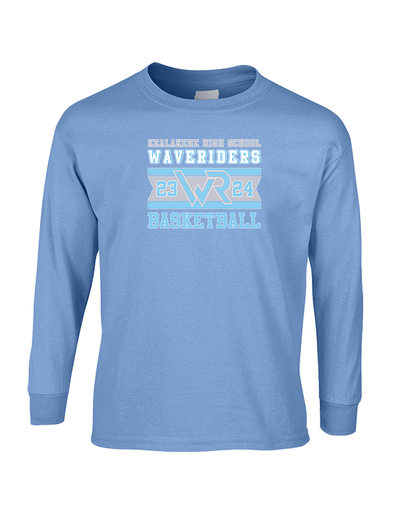 Kealakehe HS Boys Basketball Stamp - Cotton Longsleeve