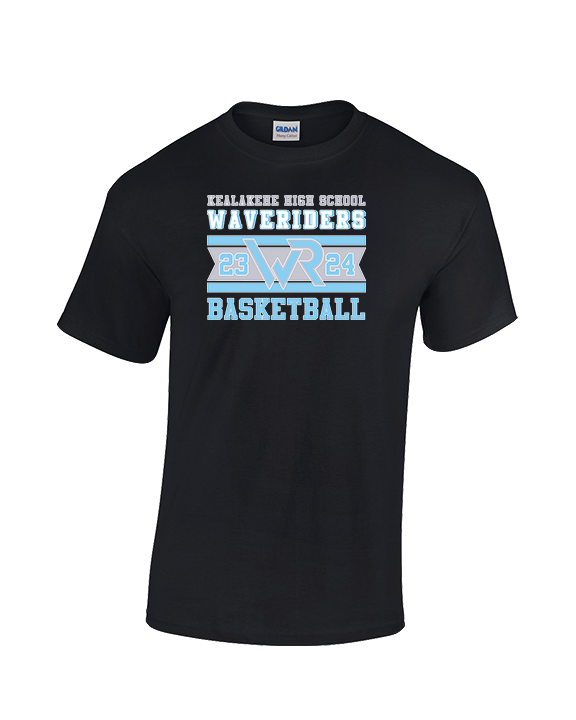 Kealakehe HS Boys Basketball Stamp - Cotton T-Shirt