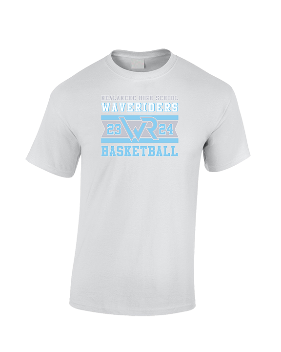 Kealakehe HS Boys Basketball Stamp - Cotton T-Shirt