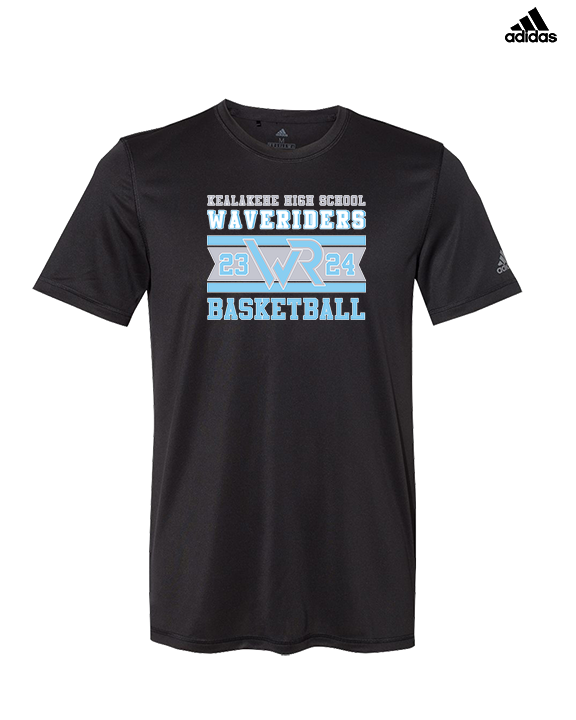 Kealakehe HS Boys Basketball Stamp - Mens Adidas Performance Shirt