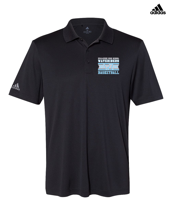 Kealakehe HS Boys Basketball Stamp - Mens Adidas Polo