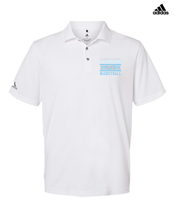Kealakehe HS Boys Basketball Stamp - Mens Adidas Polo