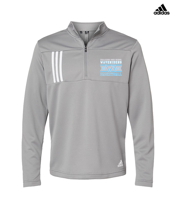 Kealakehe HS Boys Basketball Stamp - Mens Adidas Quarter Zip