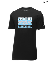 Kealakehe HS Boys Basketball Stamp - Mens Nike Cotton Poly Tee