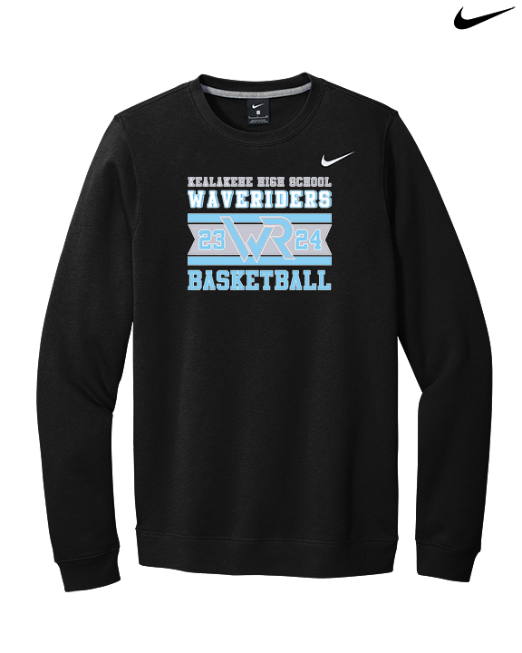 Kealakehe HS Boys Basketball Stamp - Mens Nike Crewneck