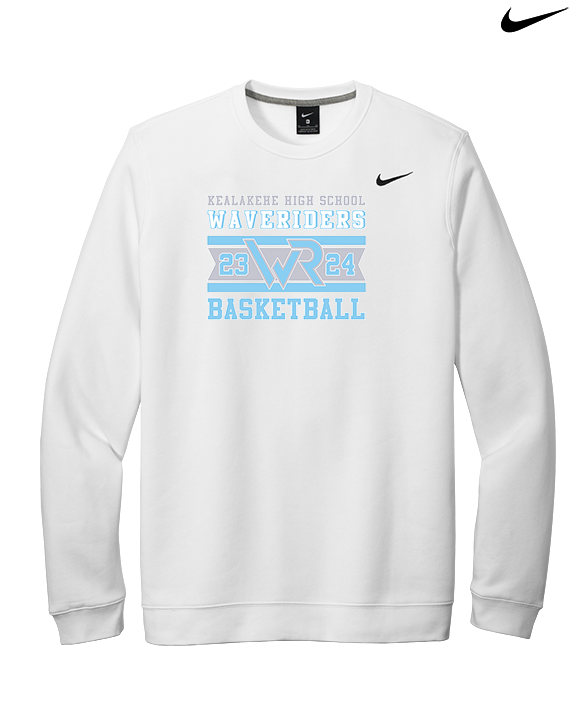 Kealakehe HS Boys Basketball Stamp - Mens Nike Crewneck