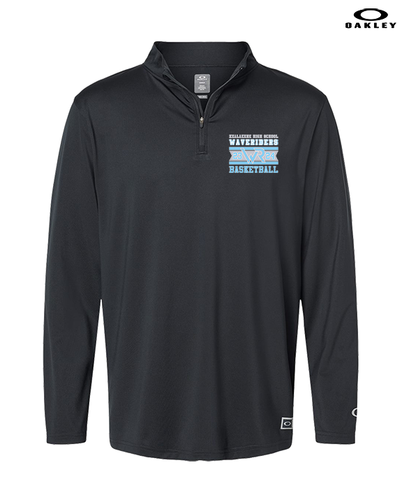 Kealakehe HS Boys Basketball Stamp - Mens Oakley Quarter Zip