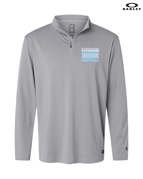 Kealakehe HS Boys Basketball Stamp - Mens Oakley Quarter Zip