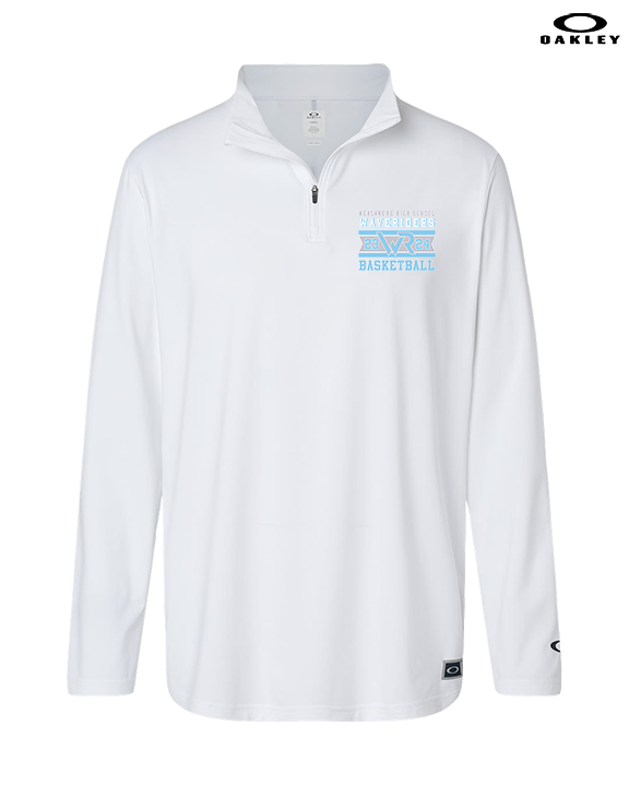 Kealakehe HS Boys Basketball Stamp - Mens Oakley Quarter Zip