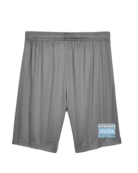 Kealakehe HS Boys Basketball Stamp - Mens Training Shorts with Pockets