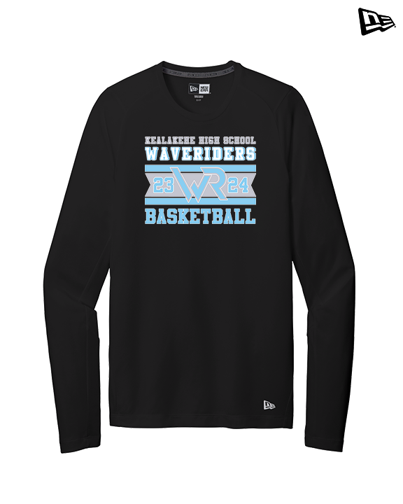 Kealakehe HS Boys Basketball Stamp - New Era Performance Long Sleeve