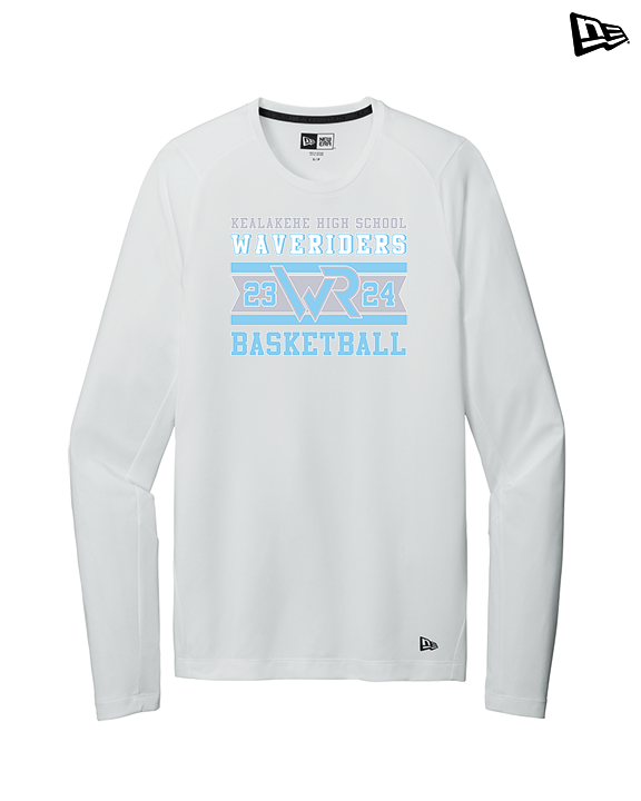 Kealakehe HS Boys Basketball Stamp - New Era Performance Long Sleeve