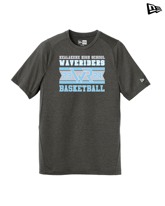 Kealakehe HS Boys Basketball Stamp - New Era Performance Shirt