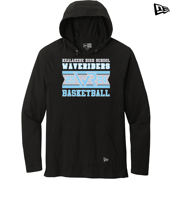 Kealakehe HS Boys Basketball Stamp - New Era Tri-Blend Hoodie