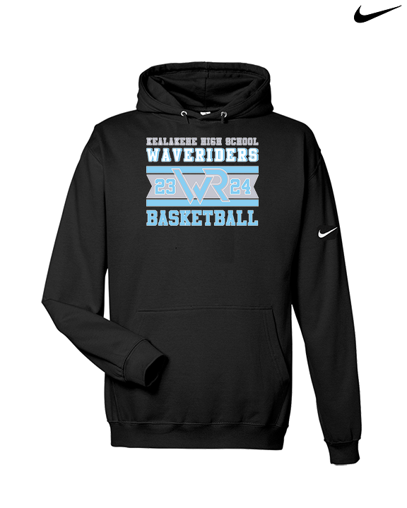 Kealakehe HS Boys Basketball Stamp - Nike Club Fleece Hoodie
