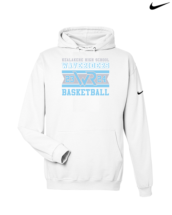 Kealakehe HS Boys Basketball Stamp - Nike Club Fleece Hoodie
