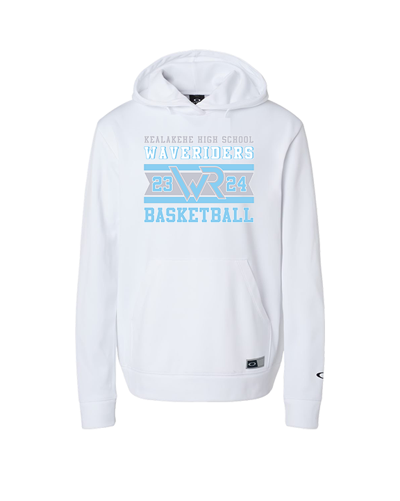 Kealakehe HS Boys Basketball Stamp - Oakley Performance Hoodie
