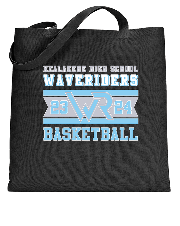 Kealakehe HS Boys Basketball Stamp - Tote
