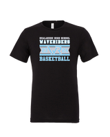 Kealakehe HS Boys Basketball Stamp - Tri-Blend Shirt