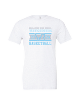 Kealakehe HS Boys Basketball Stamp - Tri-Blend Shirt