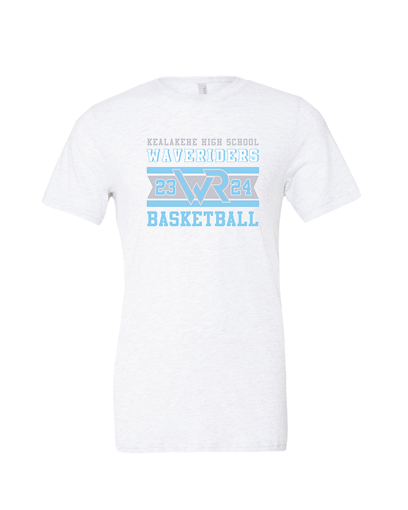 Kealakehe HS Boys Basketball Stamp - Tri-Blend Shirt