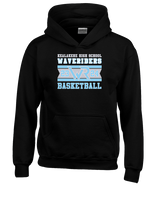 Kealakehe HS Boys Basketball Stamp - Unisex Hoodie