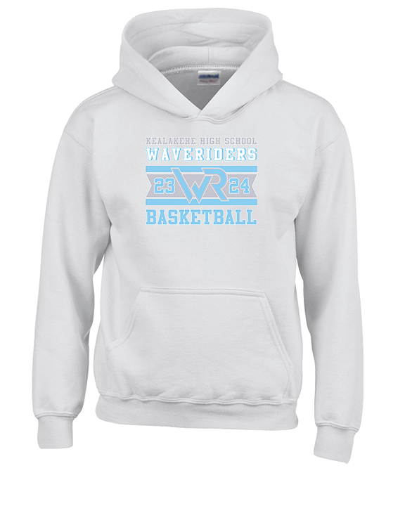 Kealakehe HS Boys Basketball Stamp - Unisex Hoodie