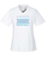 Kealakehe HS Boys Basketball Stamp - Womens Performance Shirt