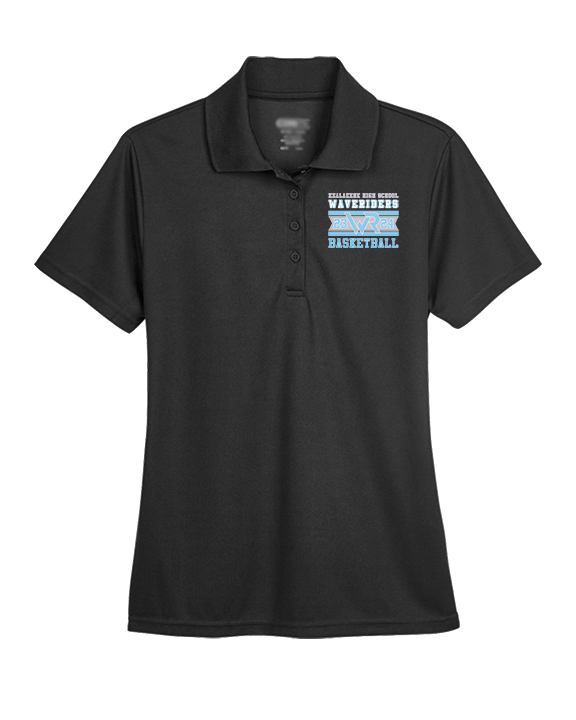 Kealakehe HS Boys Basketball Stamp - Womens Polo