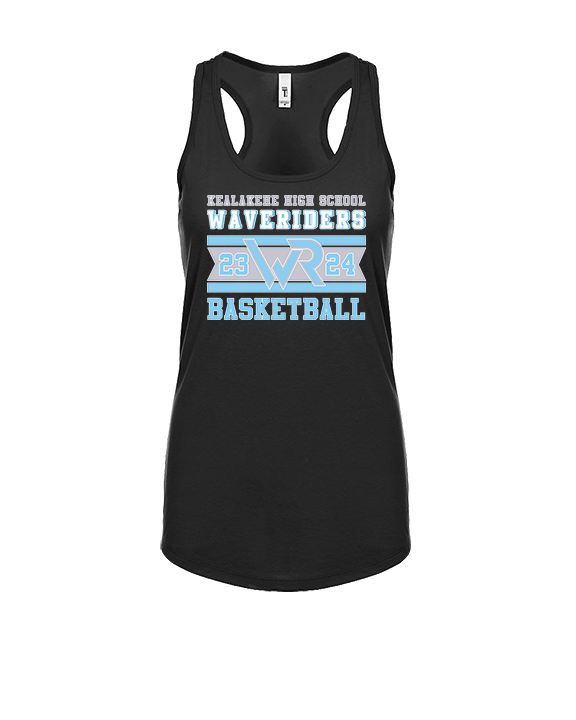 Kealakehe HS Boys Basketball Stamp - Womens Tank Top