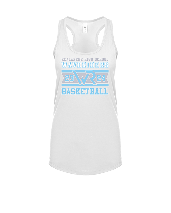 Kealakehe HS Boys Basketball Stamp - Womens Tank Top