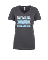 Kealakehe HS Boys Basketball Stamp - Womens Vneck