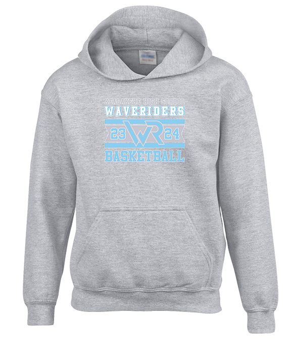 Kealakehe HS Boys Basketball Stamp - Youth Hoodie
