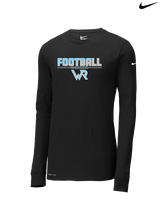 Kealakehe HS Football Cut - Mens Nike Longsleeve