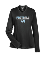Kealakehe HS Football Cut - Womens Performance Longsleeve