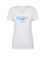 Kealakehe HS Football Cut - Womens V-Neck
