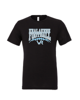 Kealakehe HS Football Football - Tri - Blend Shirt