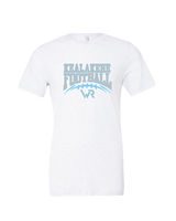 Kealakehe HS Football Football - Tri - Blend Shirt