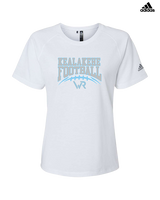 Kealakehe HS Football Football - Womens Adidas Performance Shirt