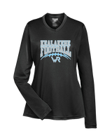 Kealakehe HS Football Football - Womens Performance Longsleeve