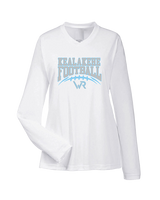 Kealakehe HS Football Football - Womens Performance Longsleeve