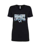 Kealakehe HS Football Football - Womens Vneck