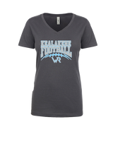 Kealakehe HS Football Football - Womens Vneck